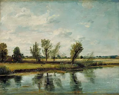 Water Meadows near Salisbury John Constable